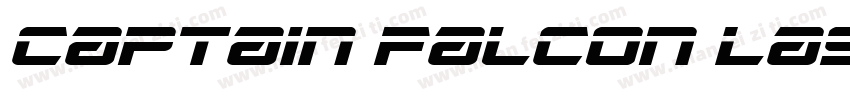 Captain Falcon Laser字体转换